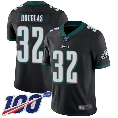 Men Philadelphia Eagles 32 Rasul Douglas Black Alternate Vapor Untouchable NFL Jersey Limited Player
